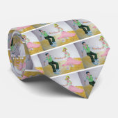 すべてがねじれの振動ダンサーをするようにします ネクタイ (ロール)