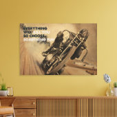 すべてがオートバイのレーシングキャンバスを殺す キャンバスプリント (インサイチュ (リビング))