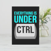 すべてがコンピューターの制御下にある サンキューカード (スタンド正面)