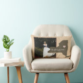 すべてがニューヨークの写真ハート・カップルで始まった。 ランバークッション (椅子)