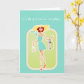 すべてがバースデー・カードある女の子のため カード (黄色い花)