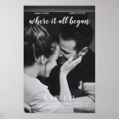 すべてがラブストーリー映画を始めた場所 ポスター (正面)