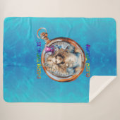 すべてが同性愛者今日 – Alice in Wonderland シェルパブランケット (正面(横))