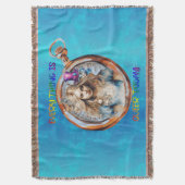 すべてが同性愛者今日 – Alice in Wonderland スローブランケット (正面縦)