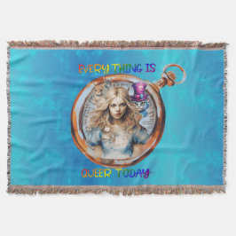 すべてが同性愛者今日 – Alice in Wonderland スローブランケット