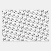 すべてが大丈夫ラッピング紙シート ラッピングペーパーシート (正面3)