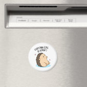 すべてが大丈夫Hedgehogパおもしろいン マグネット (インサイチュ (食洗機))