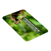 "すべてが奇跡である"感動的引用文フレックス マグネット (右側)