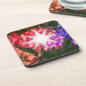 すべてが明るいクリスマスのコースター コースター (左側)