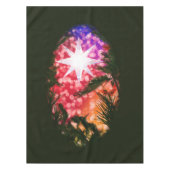 すべてが明るいクリスマスのテーブルクロス テーブルクロス (正面)