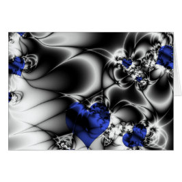 すべてが白黒、青のハートではないです