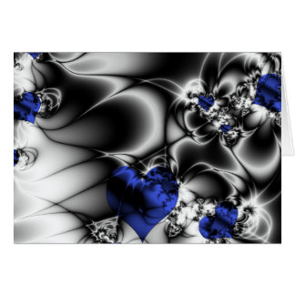 すべてが白黒、青のハートではないです