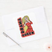 すべてが私を興奮させ過ぎるのでドラマの女王 スクエアシール (封筒)