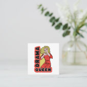 すべてが私を興奮させ過ぎるのでドラマの女王 スクエア名刺 (スタンド正面)