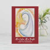 すべてが穏やかで、すべてが明るく、マドンナと子供 シーズンカード (スタンド正面)