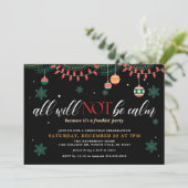 すべてが穏やかなクリスマスおもしろい招待状ではない 招待状 (スタンド正面)