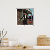 「すべてが許されている」アウトローGunslingerオリジナルアート ポスター (キッチン)