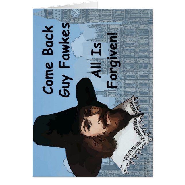 すべてが許される人Fawkesはもどって来ます (正面)