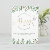 すべてが輝かしいクリスマス シーズンカード (スタンド正面)