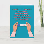 すべてが開始する場所 – 新しいMomsのおもしろカード カード (正面)