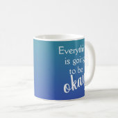 すべてが順調に コーヒーマグカップ (正面右)