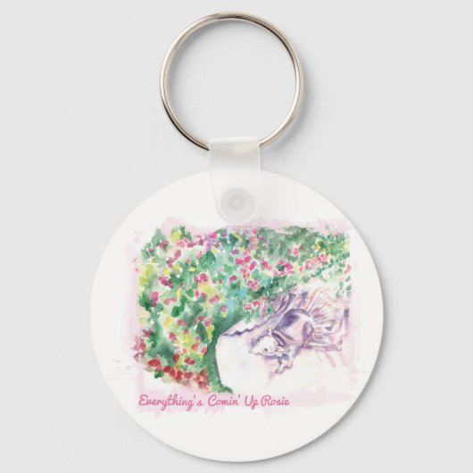 すべてがComin' Up Rosieキーチェーン キーホルダー (正面)