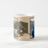 すべてここに始まった,アラスカ,写真カスタマイズ コーヒーマグカップ (中央)