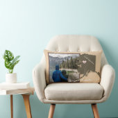 すべてここに始まった,アラスカ,写真カスタマイズ ランバークッション (椅子)