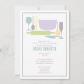 すべてしかし流しのブライダルシャワーの招待状 招待状 (正面)