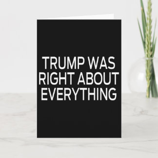 すべてにおいてトランプが正しかった _5 カード
