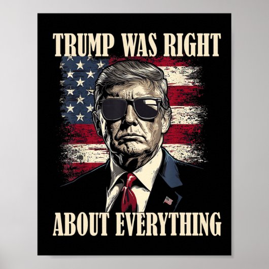 すべてにおいてトランプが正しかった 6 ポスター (正面)
