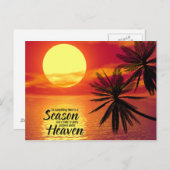 すべてには季節がある(Ecclesiastes 3:1) ポストカード (正面/裏面)