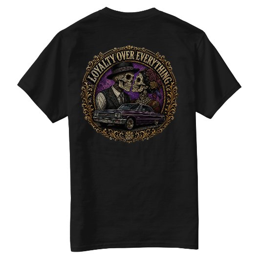 すべてに優先する忠誠心 バックプリント Tシャツ