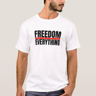 すべてに対する自由 Tシャツ