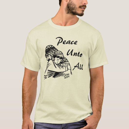 すべてに平和 Tシャツ (正面)