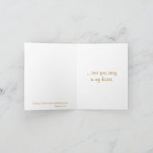 すべてに心からのノート サンキューカード (内部)