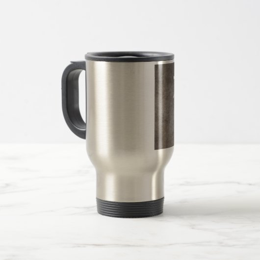 すべてのあなたのハートの…諺3を用いる主で信頼して下さい トラベルマグ (正面左)