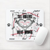 すべてのいじめっ子による鎖の壊れ目のハートは備えています翼(TM)を マウスパッド (マウス)