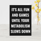 すべてのおもしろいとゲームの新陳代謝が遅くなる カード (黄色い花)