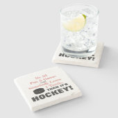 すべてのおもしろいとゲーム…じゃあホッケーだ! ストーンコースター (横)