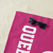 すべてのおもしろいな女王彼女のためのビーチタオルのギフト ビーチタオル (インサイチュ)