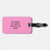 すべてのおもしろいな旅行荷物のラベル|の女王 ラゲッジタグ (裏面横)