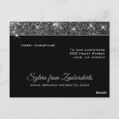 すべてのお客様にクリスマスのご挨拶を申し上げます！ ポストカード (裏面)