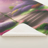 すべてのかわいらし花 シェルパブランケット (3/4)