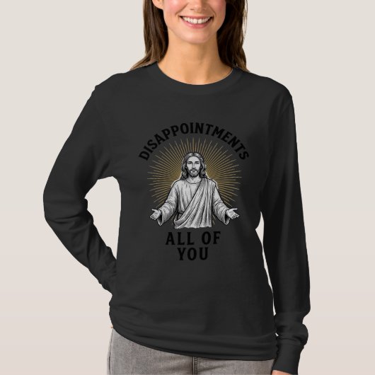 すべてのがっかりさせた人たち ヴィンテージ宗教Tシャツ Tシャツ (正面)