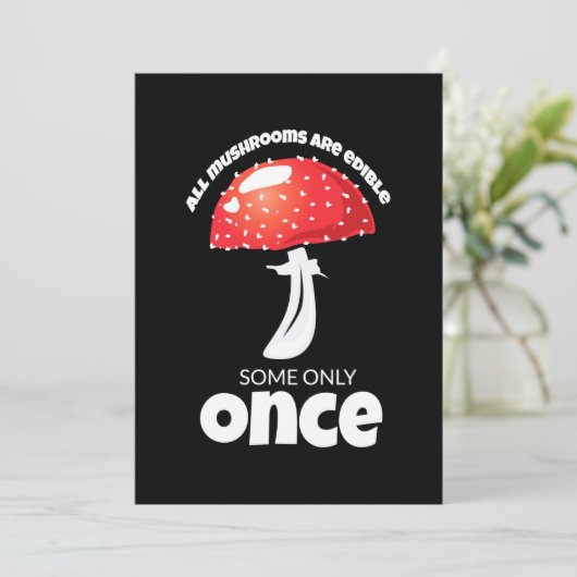 すべてのきのこは食べられるが一度だけ 招待状 (スタンド正面)