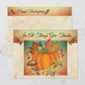 すべてのことに感謝して - ポストカード (正面/裏面)