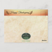 すべてのことに感謝を　ポストカード ポストカード (裏面)