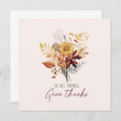 すべてのことに感謝を 秋 (正面/裏面)