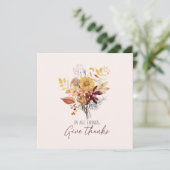 すべてのことに感謝を 秋 (スタンド正面)